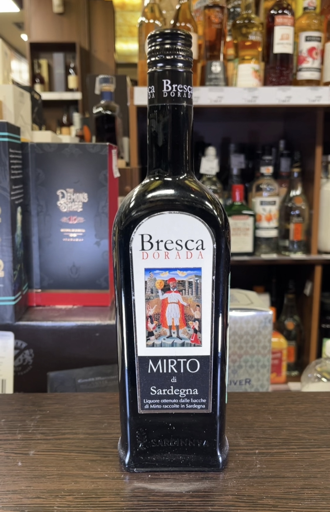 Bresca Dorada Mirto di Sardegna Ликер Бреска Дорада Мирто ди Сарденья 0.5л