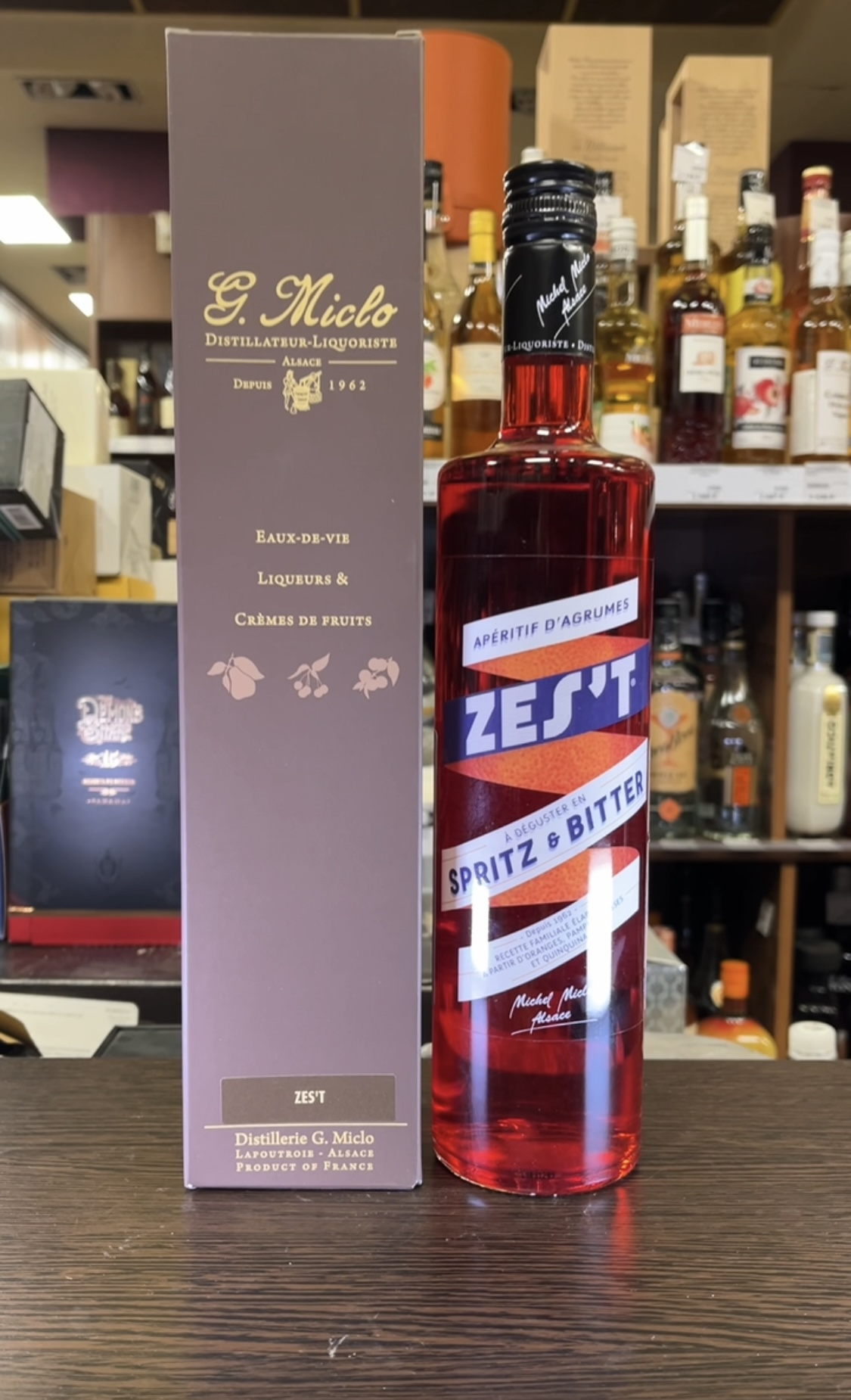 Zest Aperitif Dagrumes Ликер Аперитив цитрусовый Цест Ж Микло 0.7л