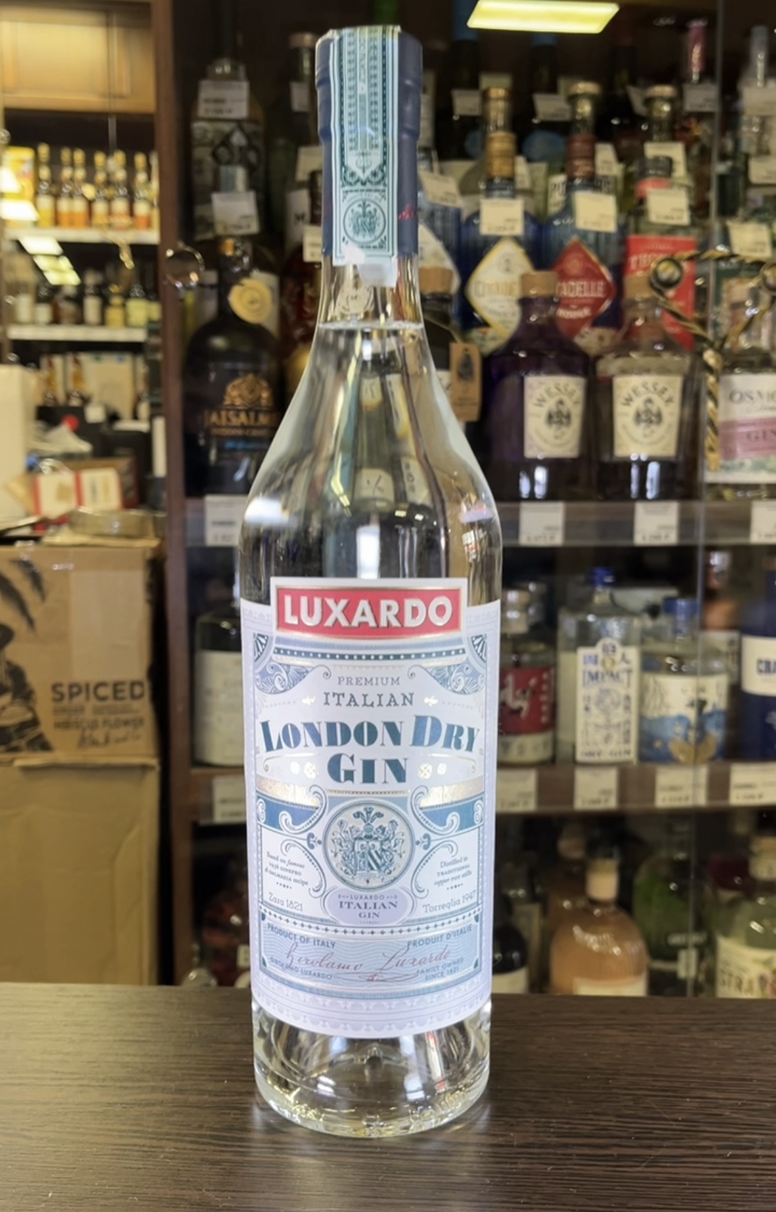Gin Luxardo London Dry Джин Люксардо Лондон Драй 0.7л