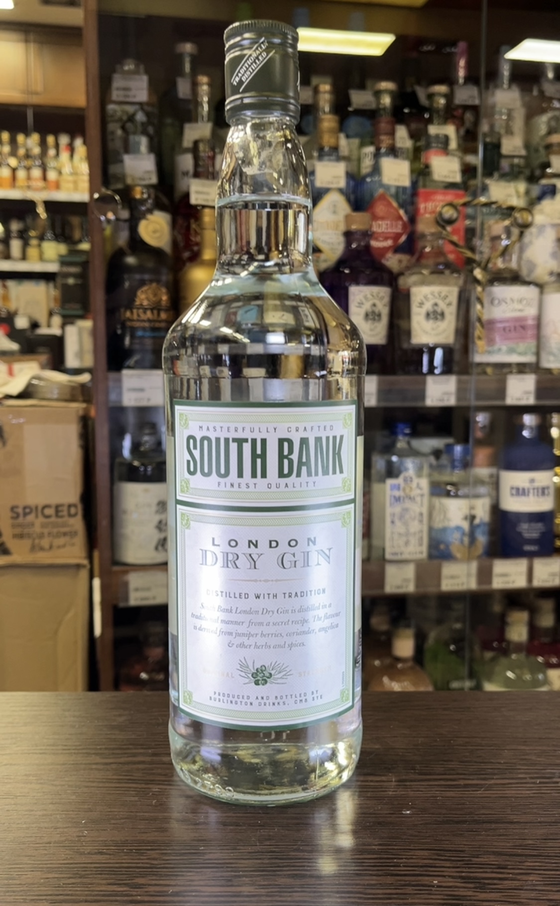 Gin South Bank Джин Саут Бэнк Лондон Драй Джин