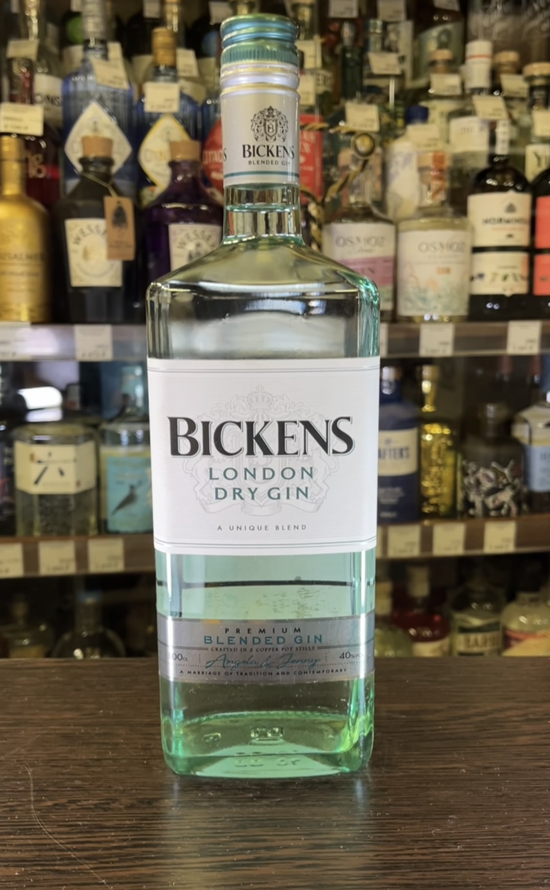 Bickens London Dry Gin Джин Драй Беккенс 1л
