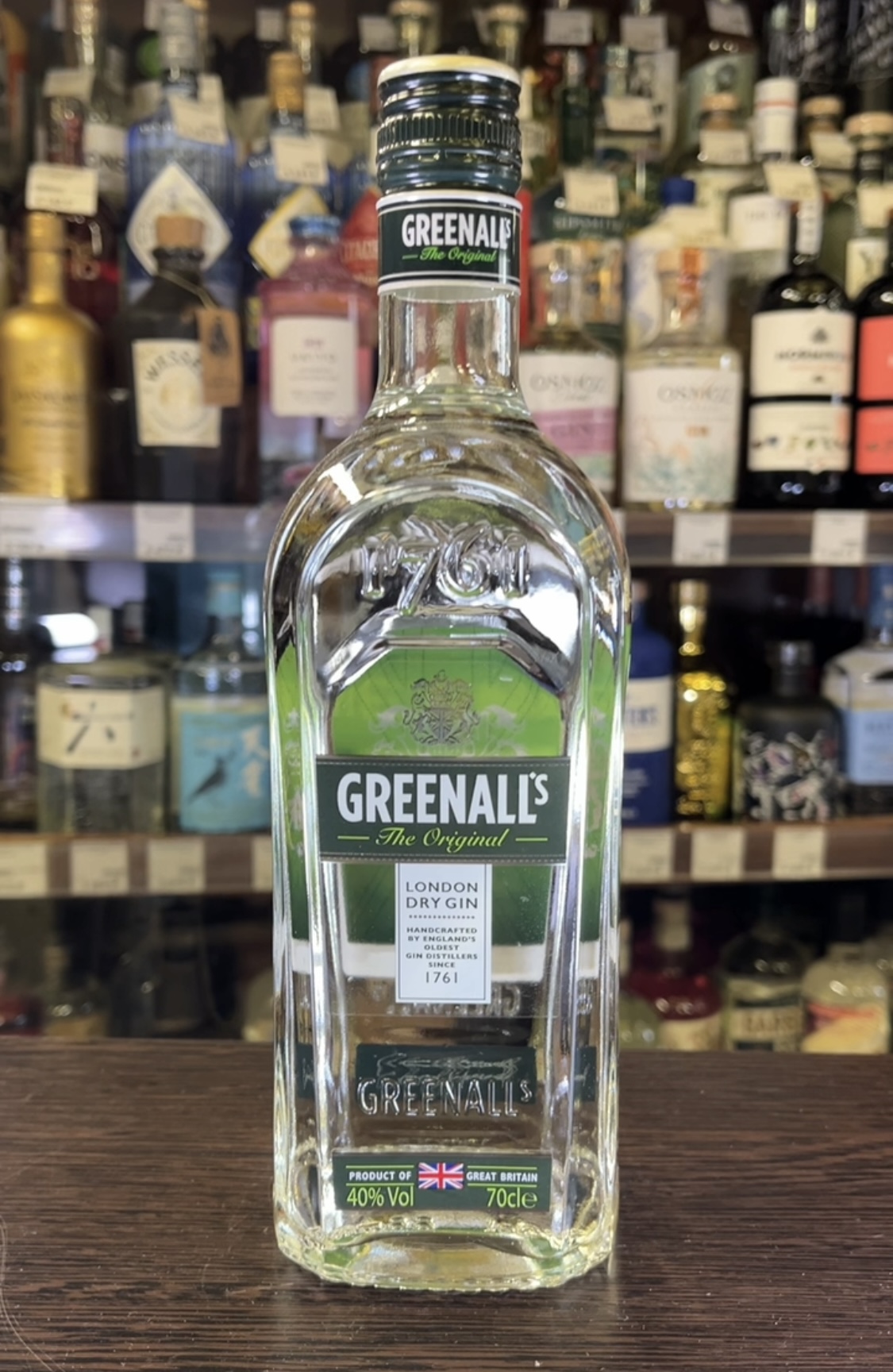 Gin Greenalls London Dry Джин Гриноллз Лондон Драй 0.7л