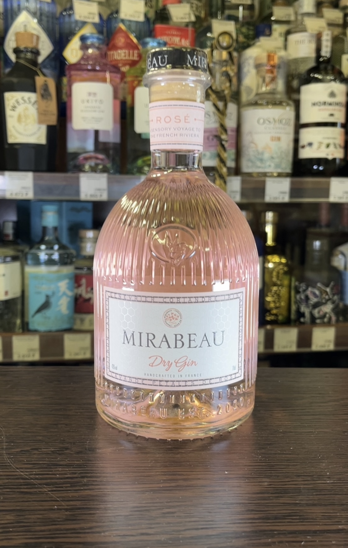 Mirabeau Rose Gin Dry Джин Мирабо Розе Драй 0.7л