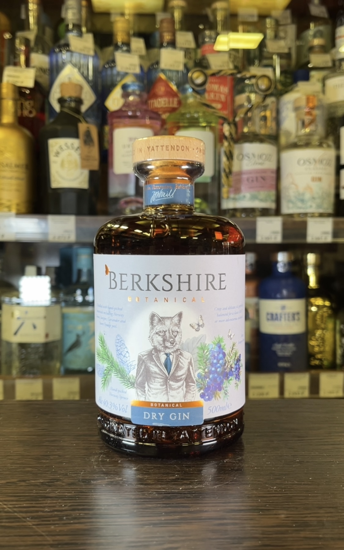 Berkshire Dry Gin Джин Беркшир Драй 0.5л