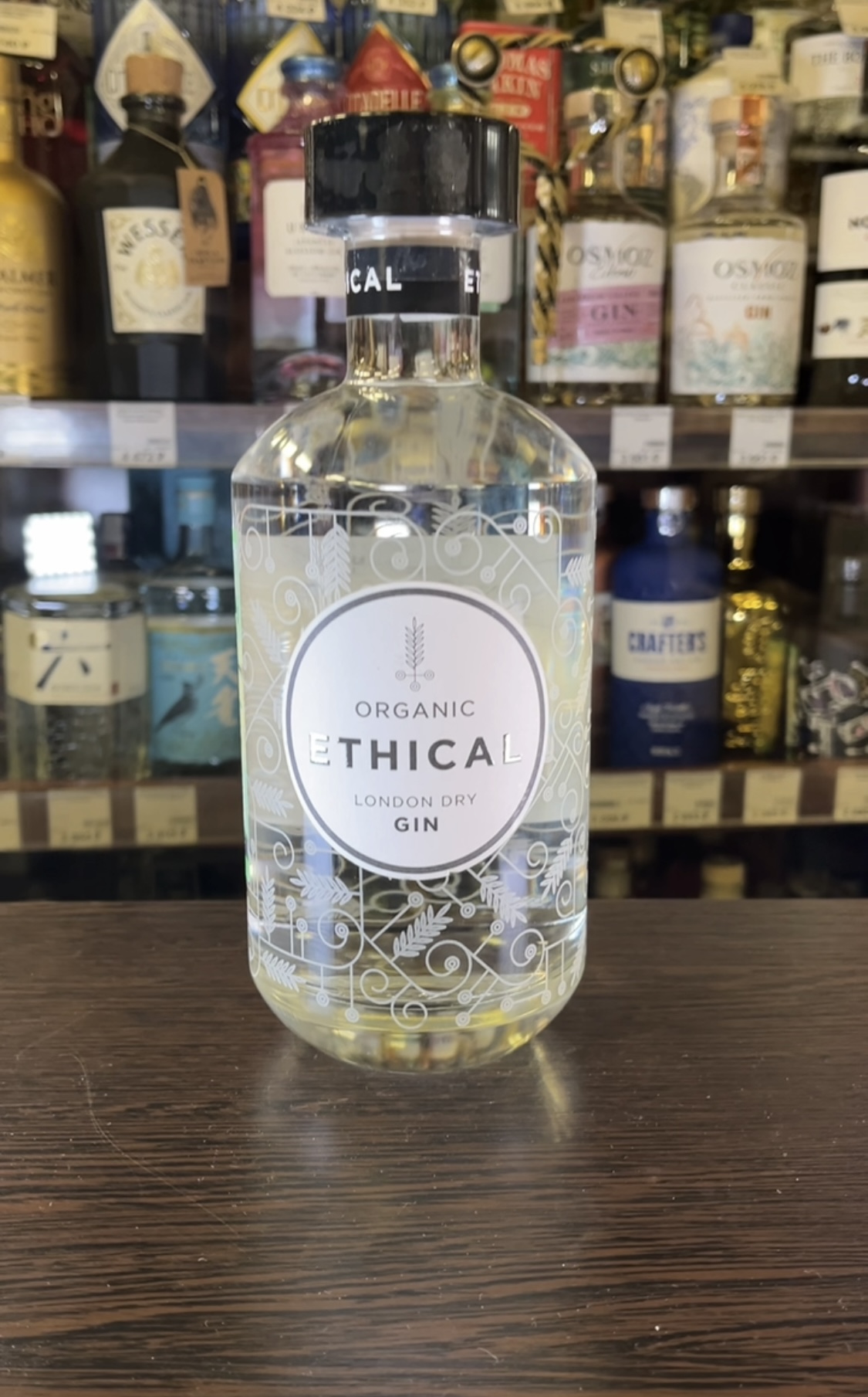 Ethical Organic London Dry Gin Джин Этика Органик Лондон Драй Джин 0.7л