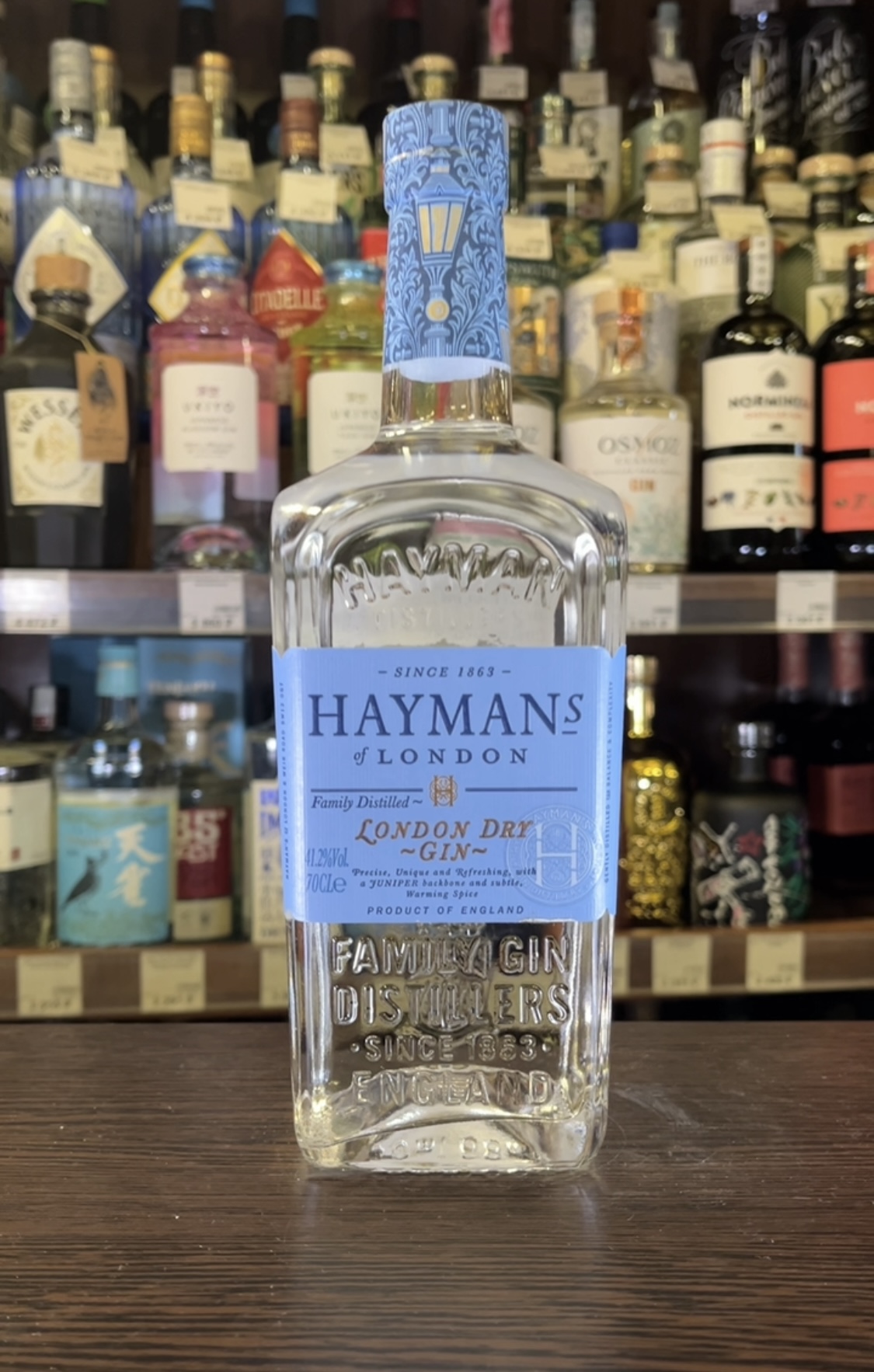 Haymans London Dry Gin Джин Хайманс Лондон Драй 0.7л