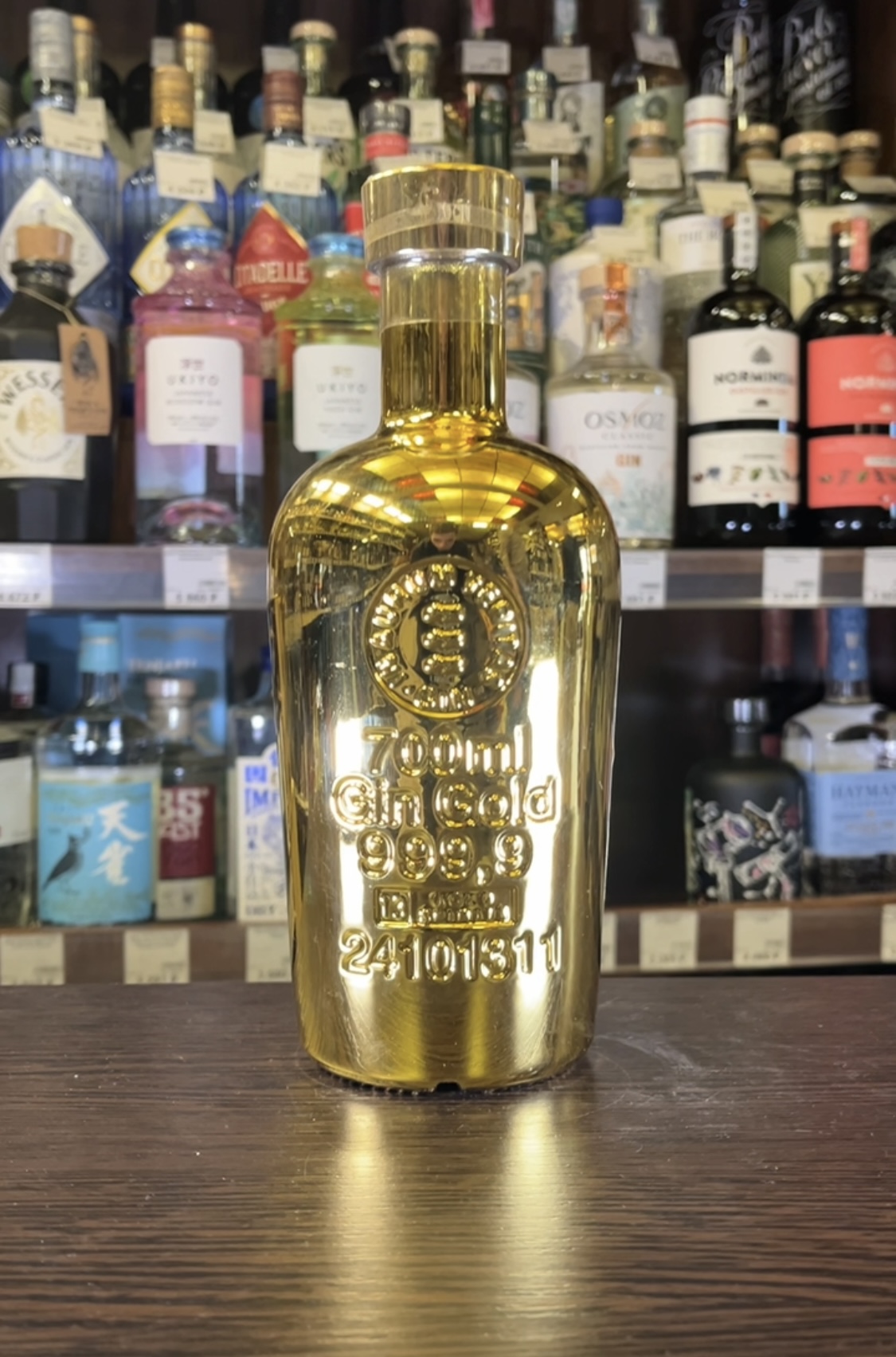 Gold 999.9 Gin Finest Blend Джин Голд Джин 999,9