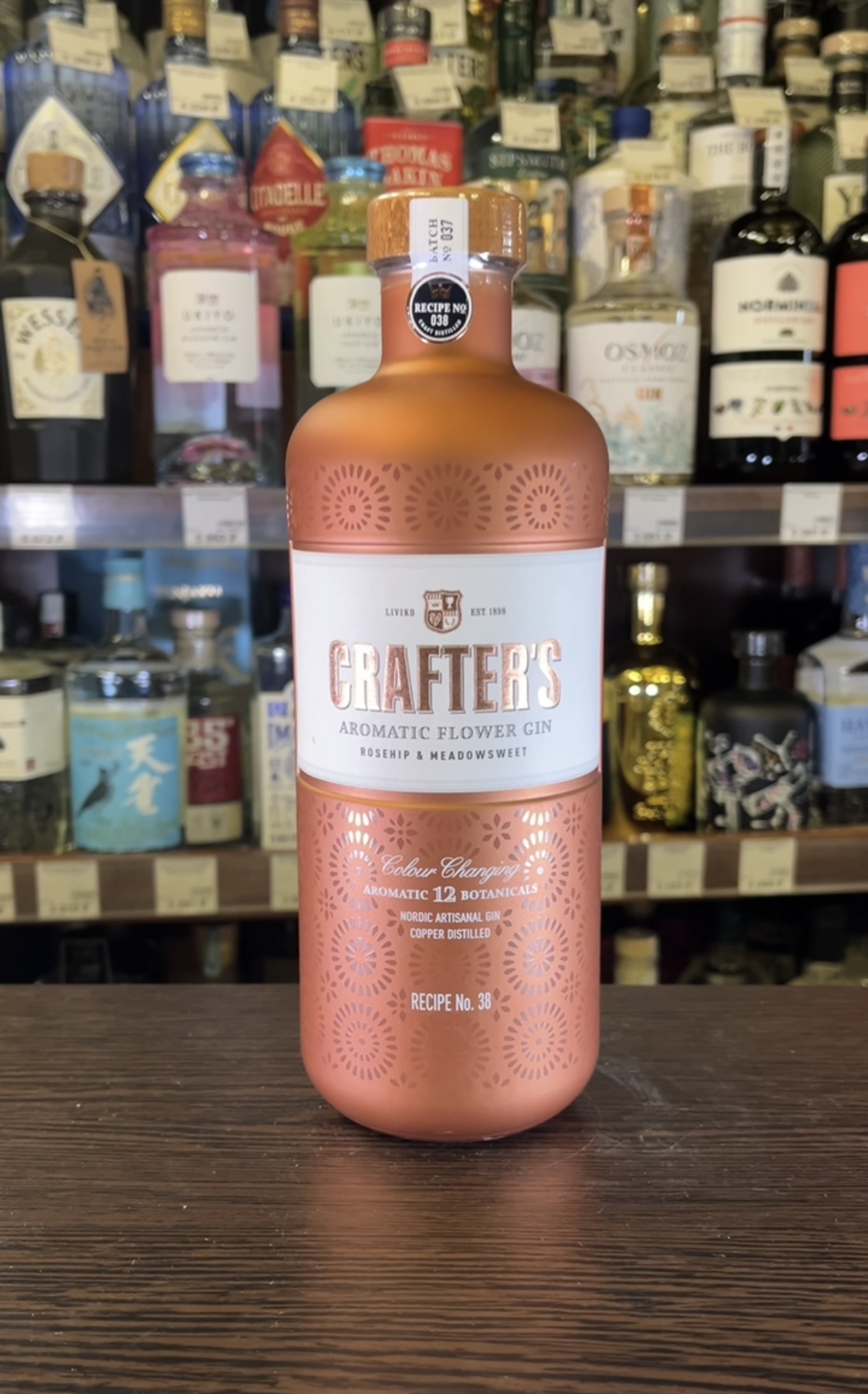 Crafters Aromatic Flower Gin Джин Крафтерс Ароматик Флауер 0.7л