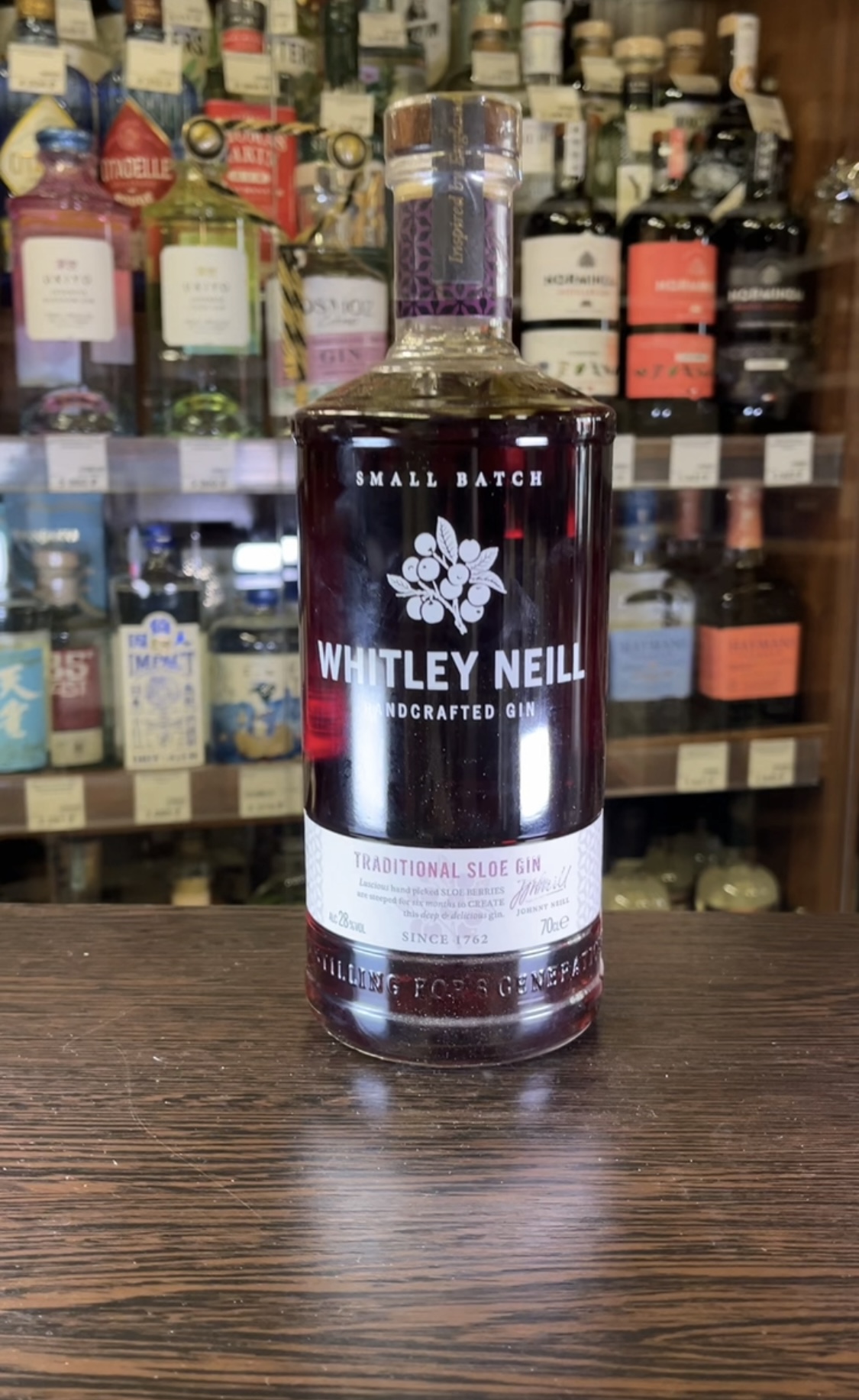 Whitley Neill Sloe Gin Джин Уитли Нейл Терн 0.7л