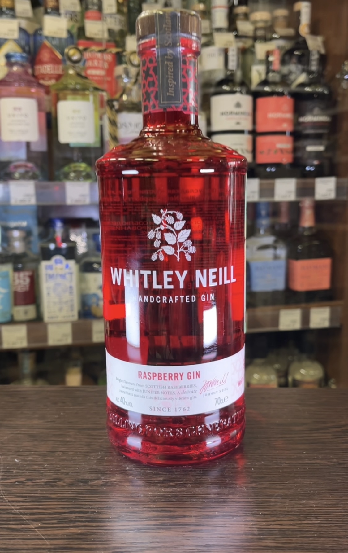 Whitley Neill Raspberry Джин Уитли Нейлл Малина Джин 0.7л