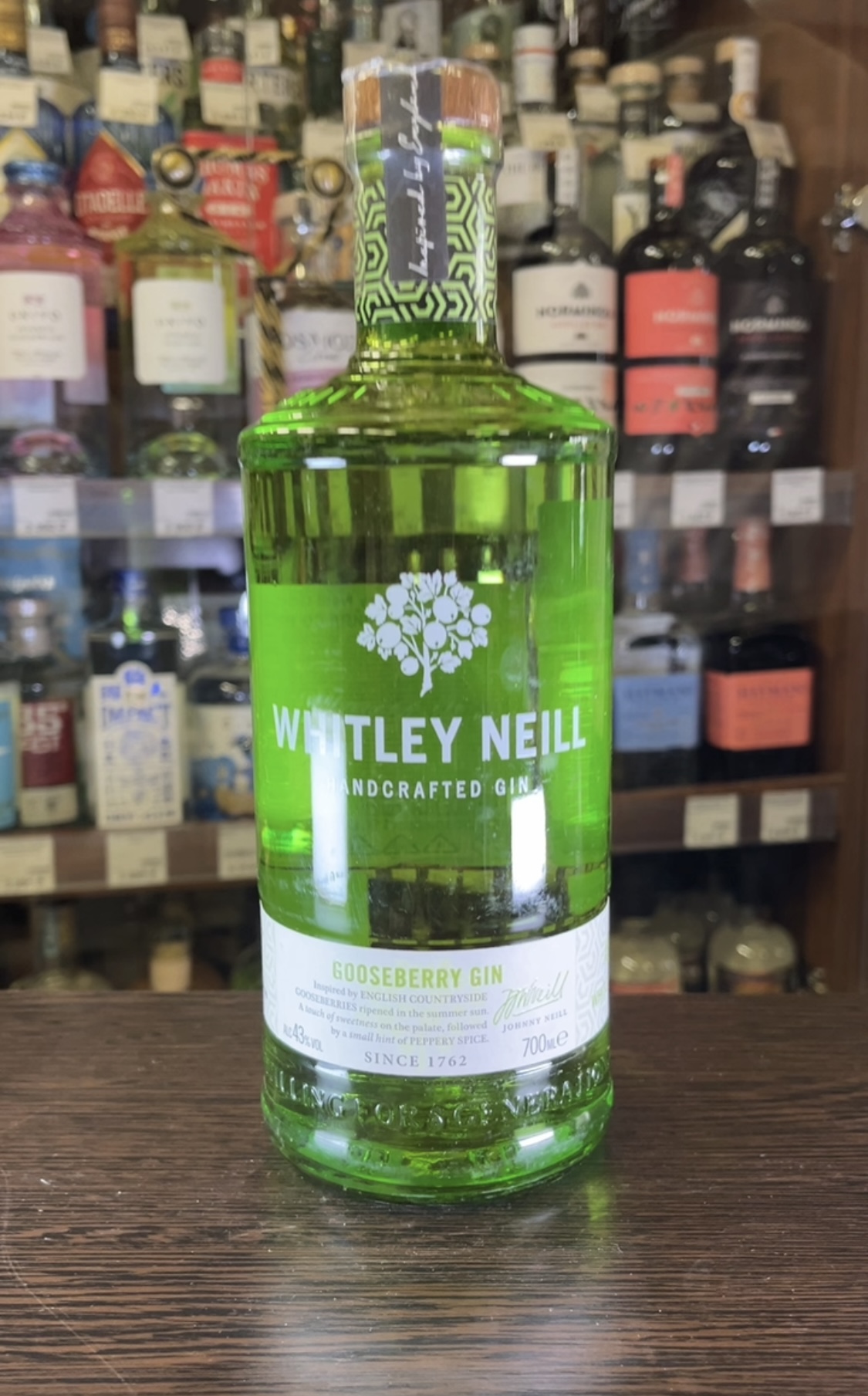 Whitley Neill Gooseberry Джин Уитли Нейлл Крыжовник 0.7л