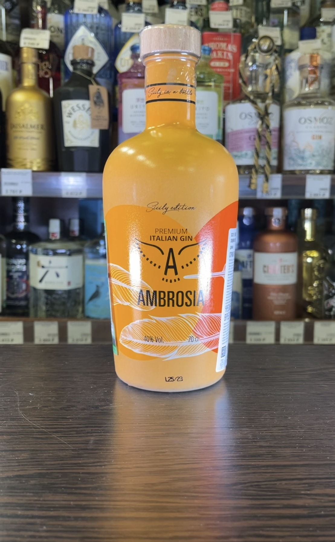 Ambrosia Sicily Edition Джин Амброзия Сицилия Эдишн 0.7л