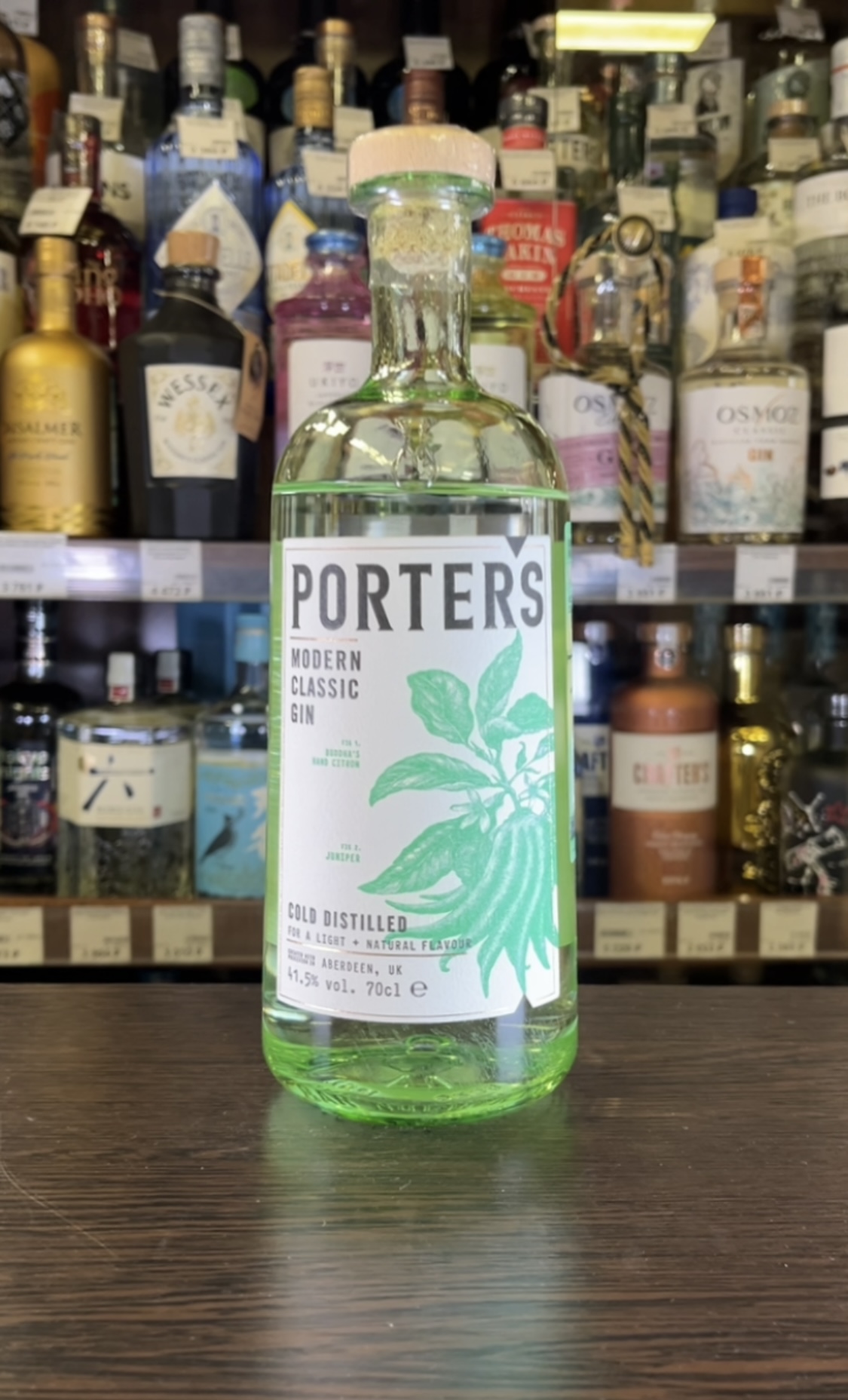 Porters Modern Classic Gin Джин Портерс Модерн Классик 0.7л