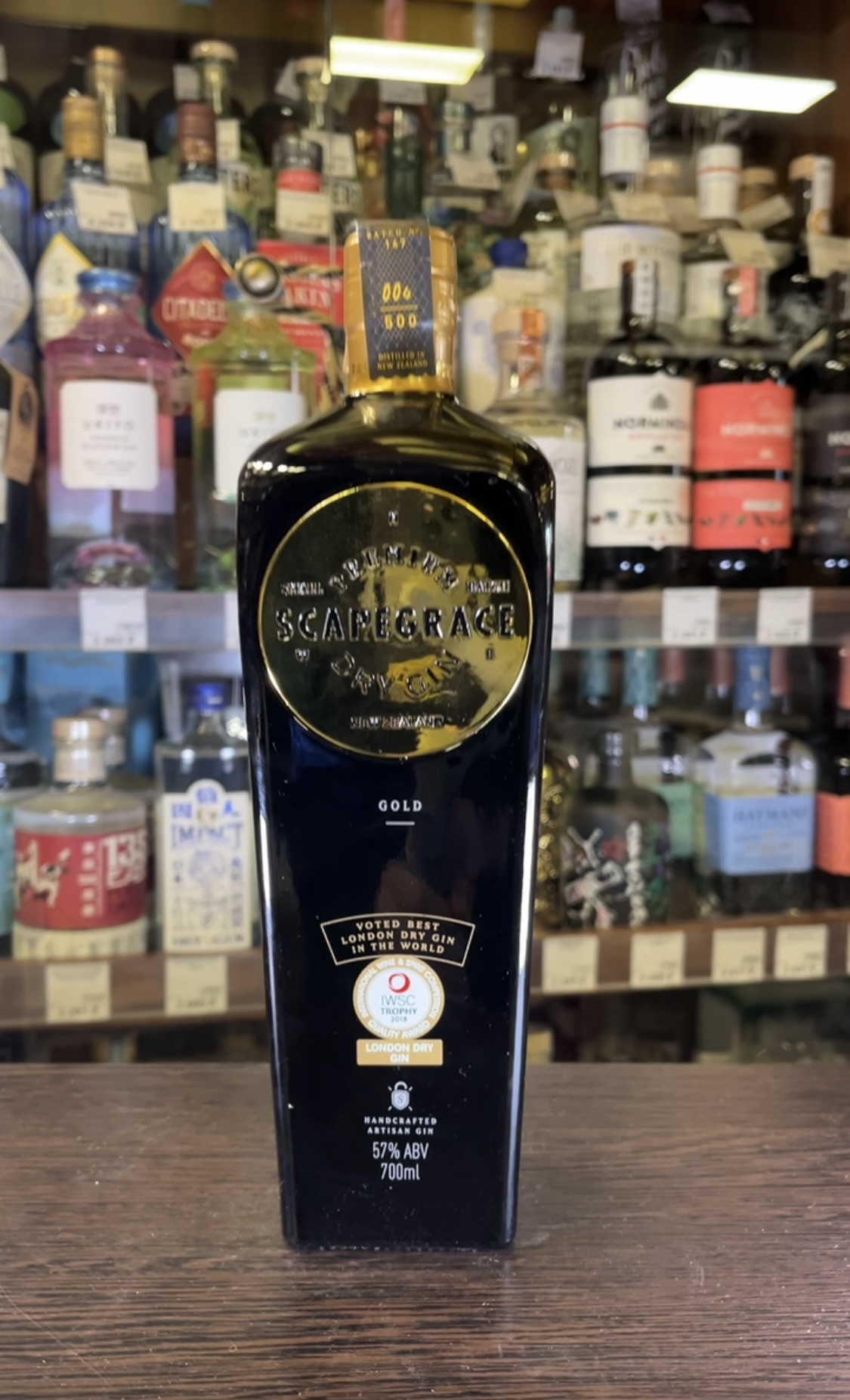 Gin Scapegrace Gold Джин Скейпгрейс Голд 0.7л