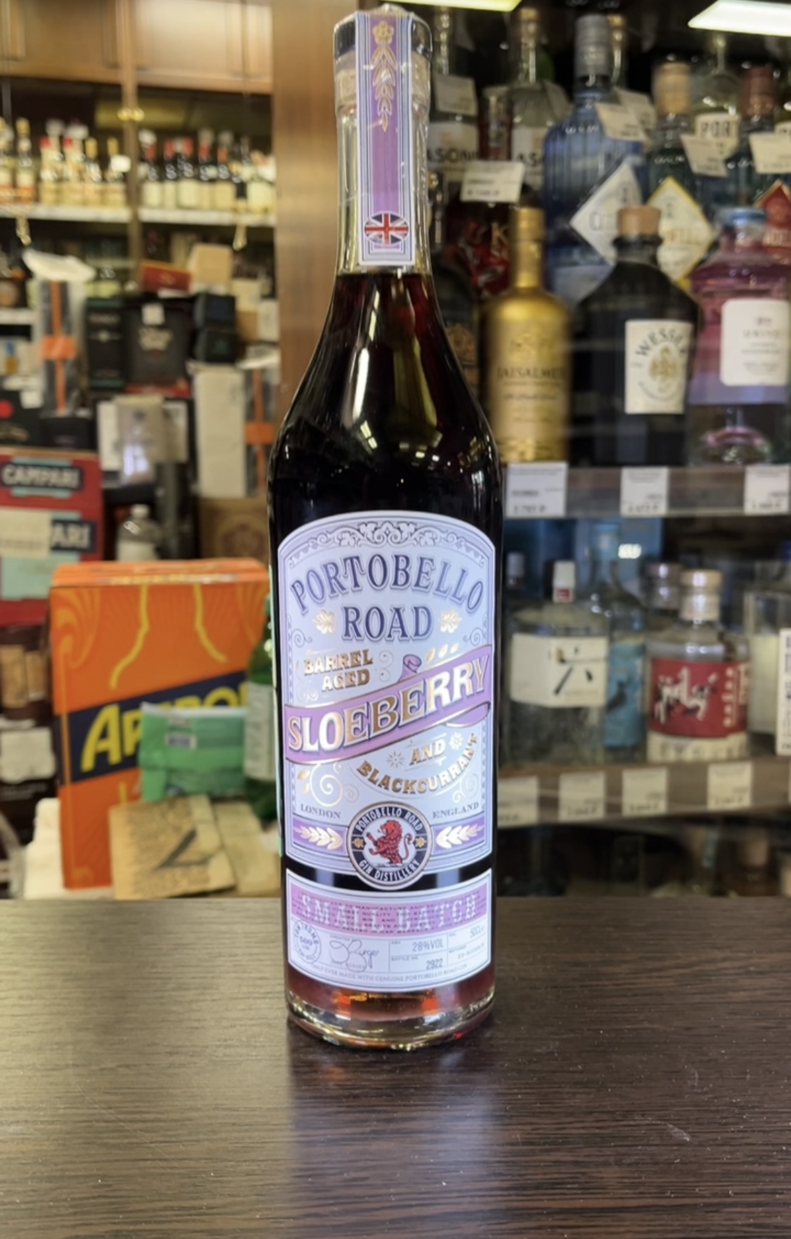 Portobello Road Sloeberry & Blackcurrant Gin Джин Портобелло Роуд Слоуберри энд Блэккаррент 0.5л