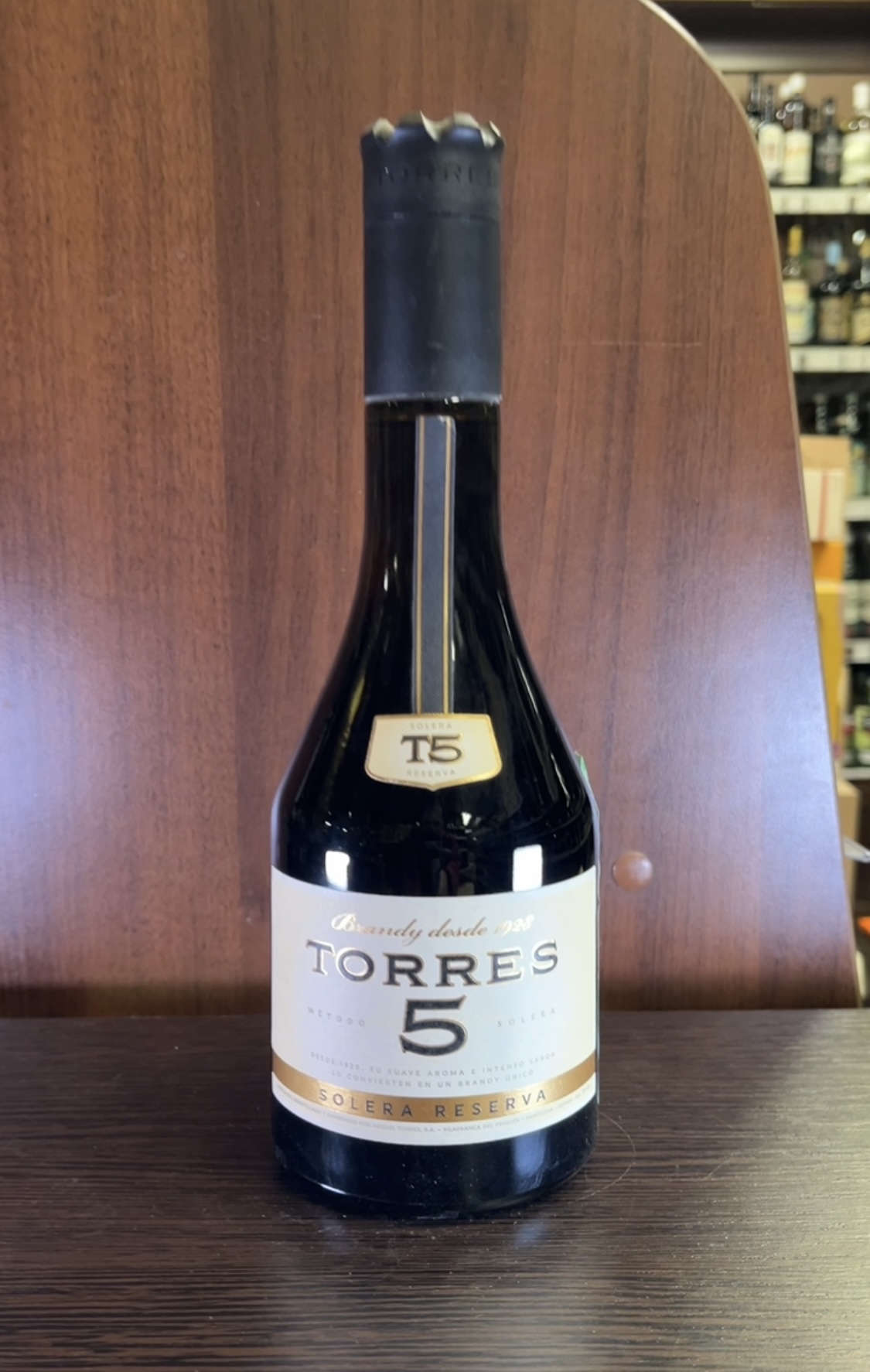 Torres 5 years Бренди Торрес 5 лет 0.5л