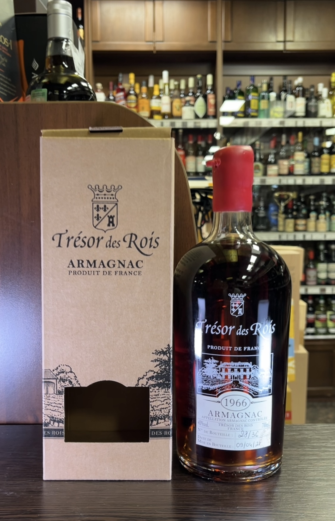 Tresor des Rois Armagnac 1966 Арманьяк Трезор де Руа Арманьяк 1966г 0.7л