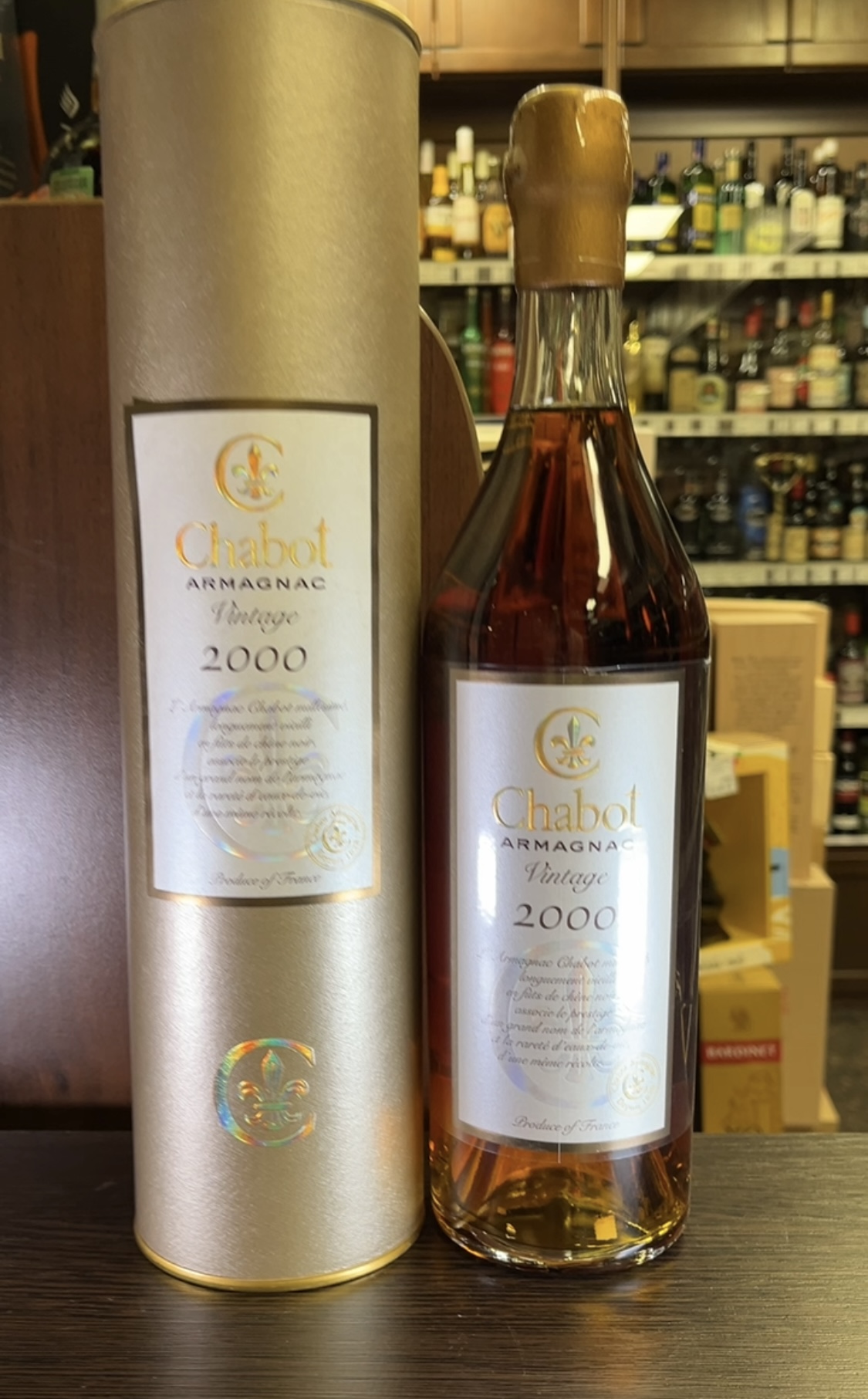 Chabot Vintage 2000 years Арманьяк Шабо Винтаж 2000 года 0.7л в тубе