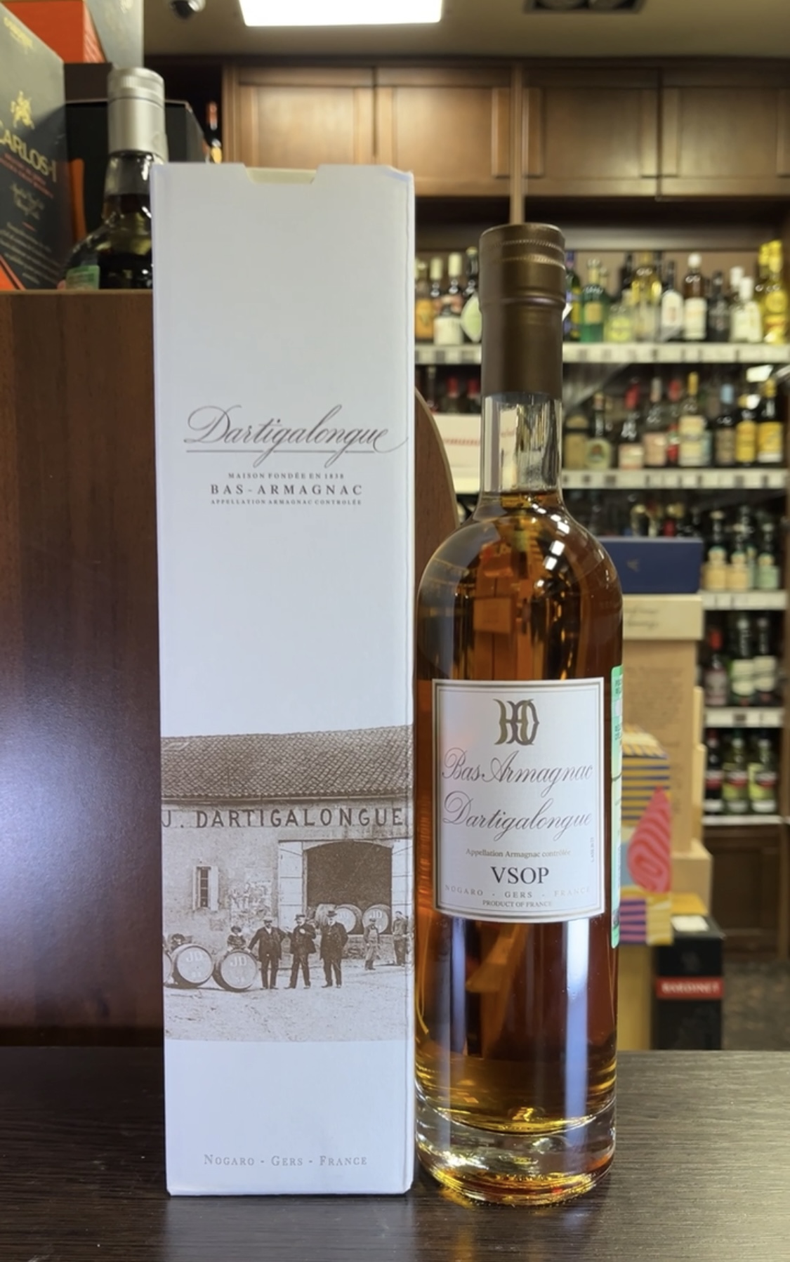 Bas Armagnac Арманьяк Dartigalongue VSOP Арманьяк Ба Арманьяк Дартигалон ВСОП  0.5л в подарочной упаковке