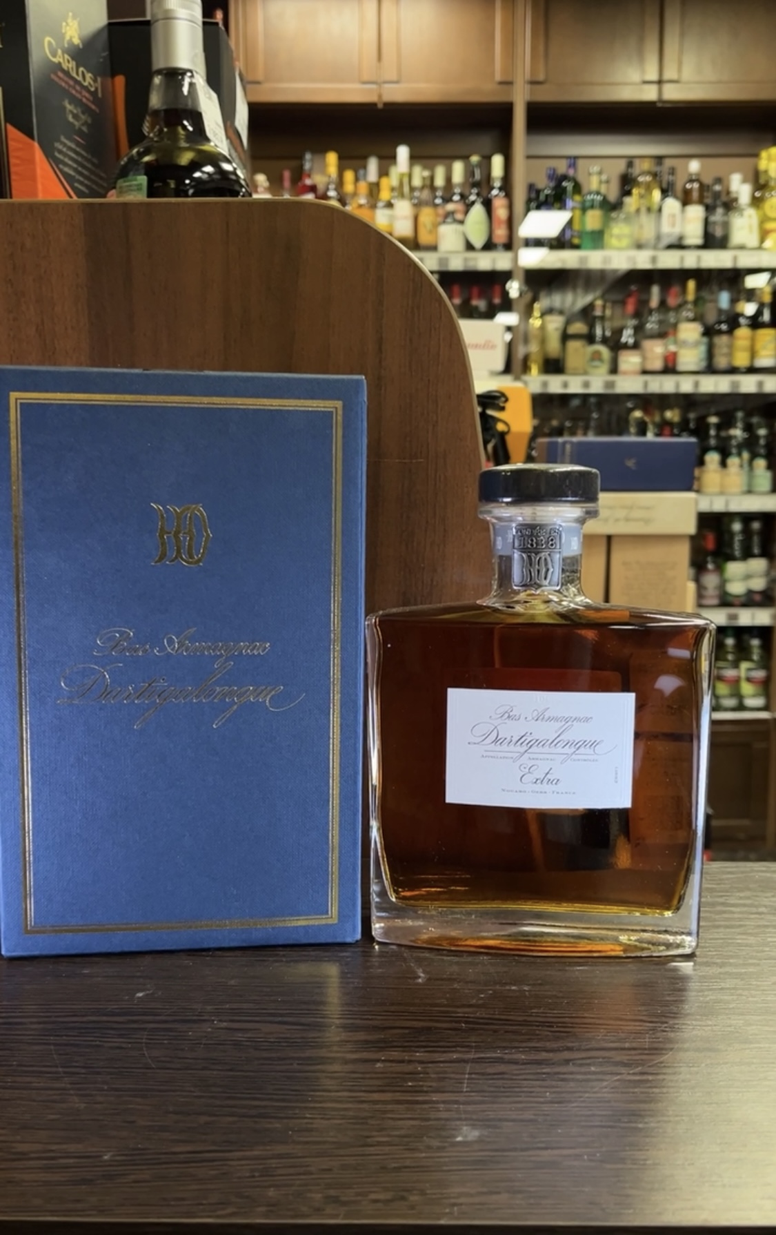 Extra Bas Armagnac Dartigalongue Арманьяк Экстра Ба Арманьяк Дартигалон 0.5л в подарочной упаковке