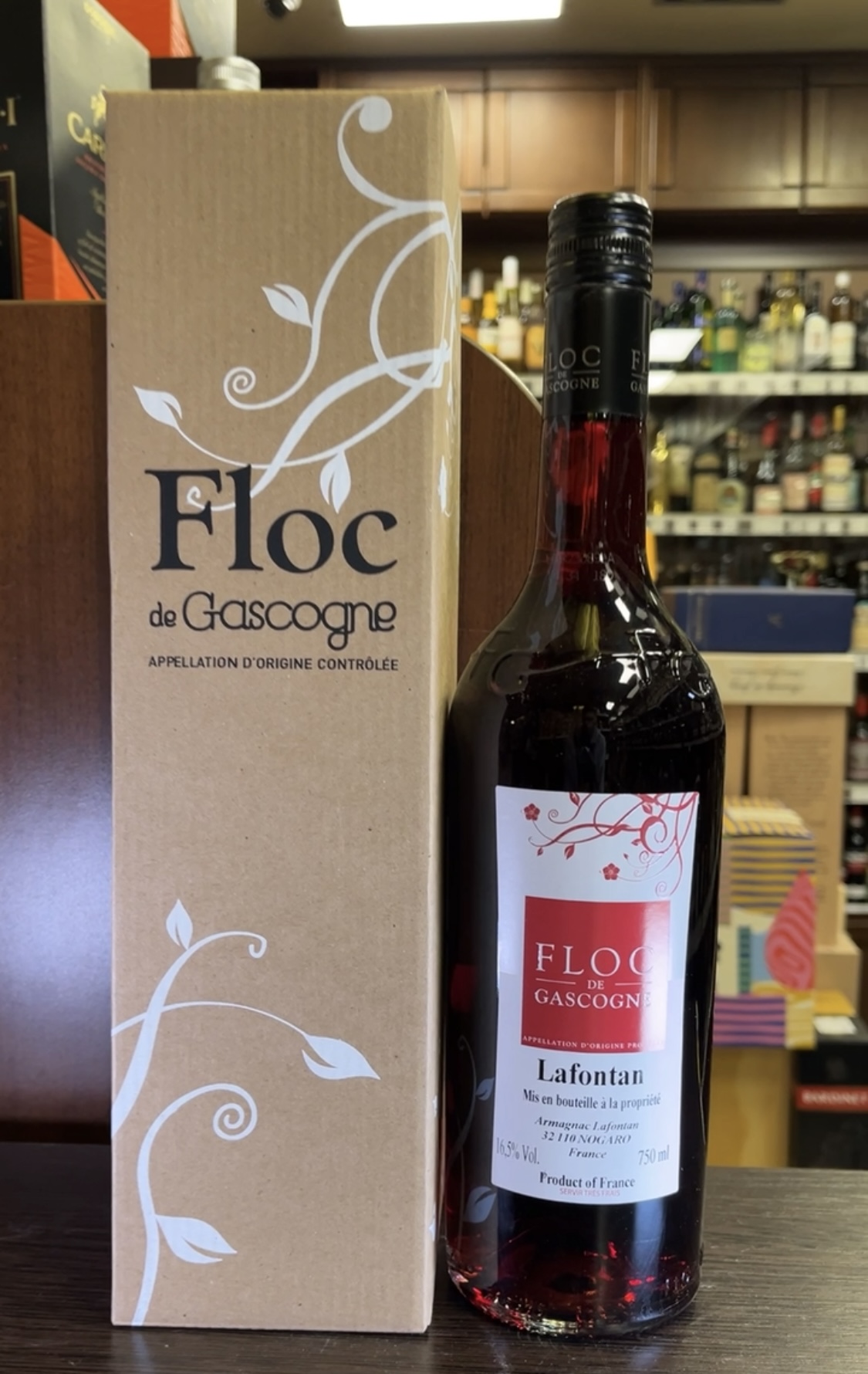 Floc de Gascogne Lafontan Вино ликерное Флок де Гасконь Лафонтан 0.75л