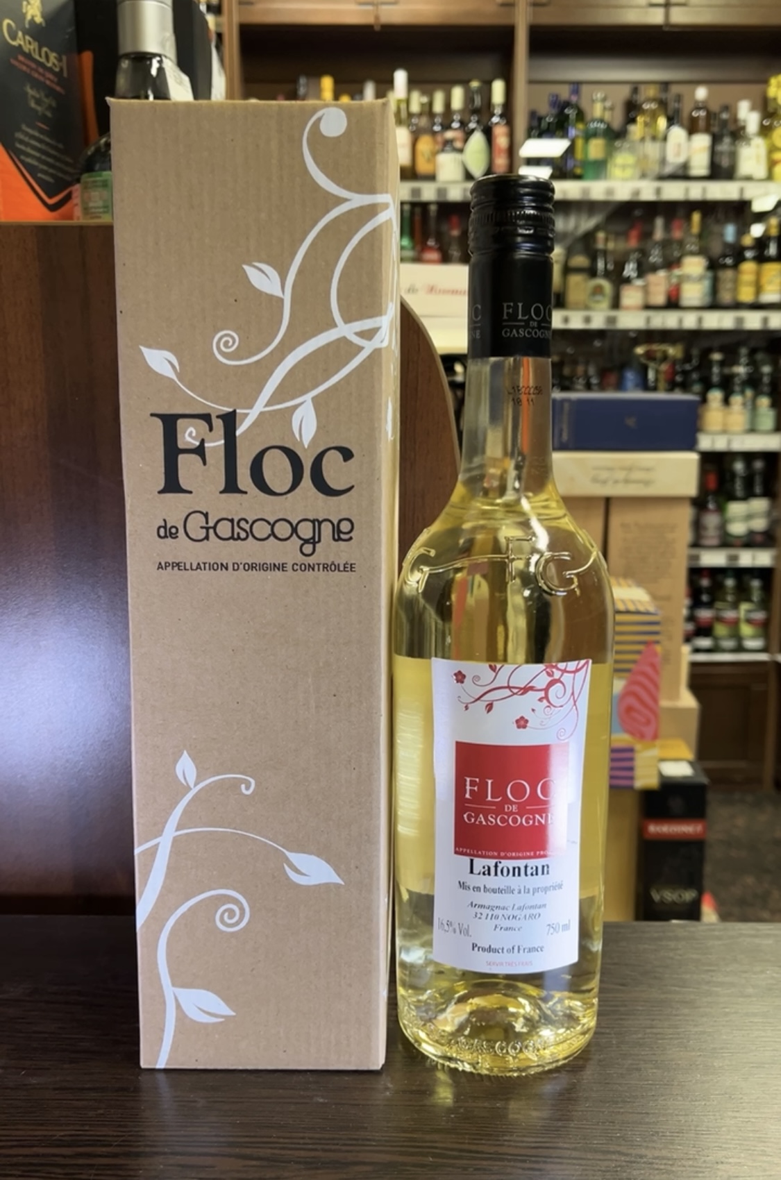 Floc de Cascogne Lafontan Вино ликерное Флок де Гасконь Лафонтан 0.75л