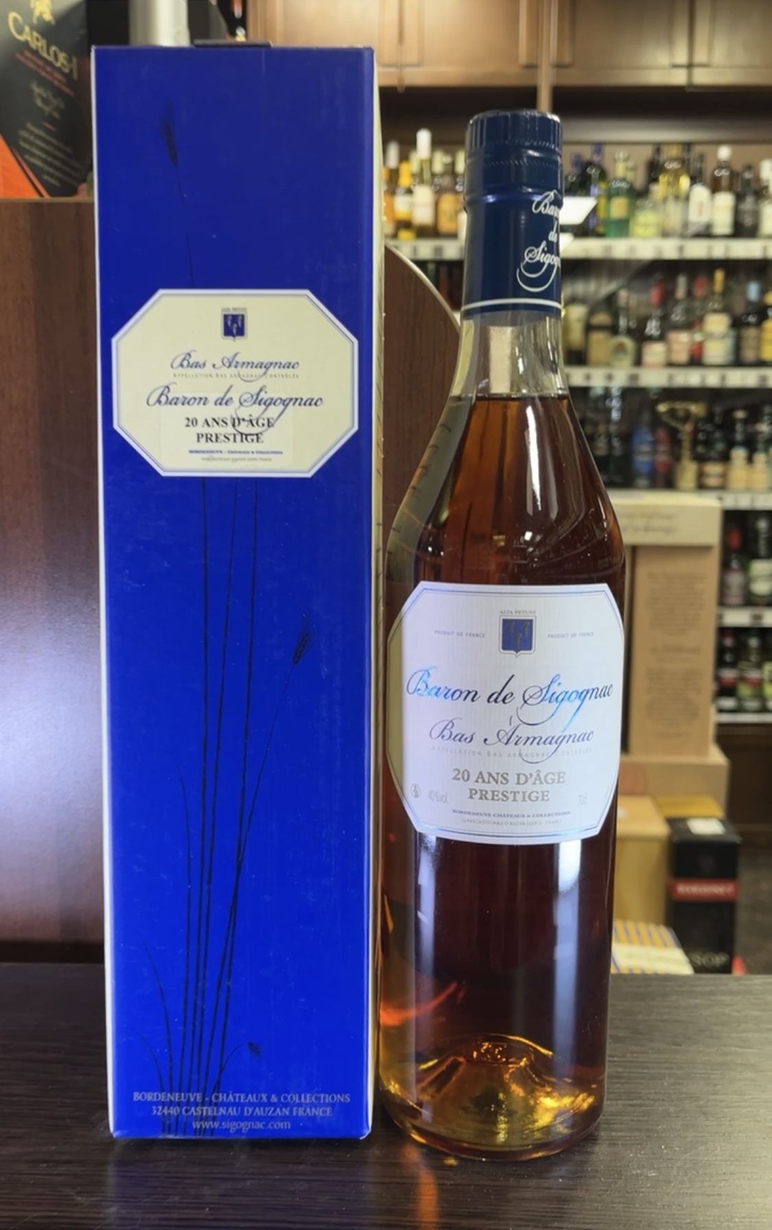 Baron de Sigognac 20 Ans dAge Арманьяк Барон де Сигоньяк 20 Ан дАж 0.7л