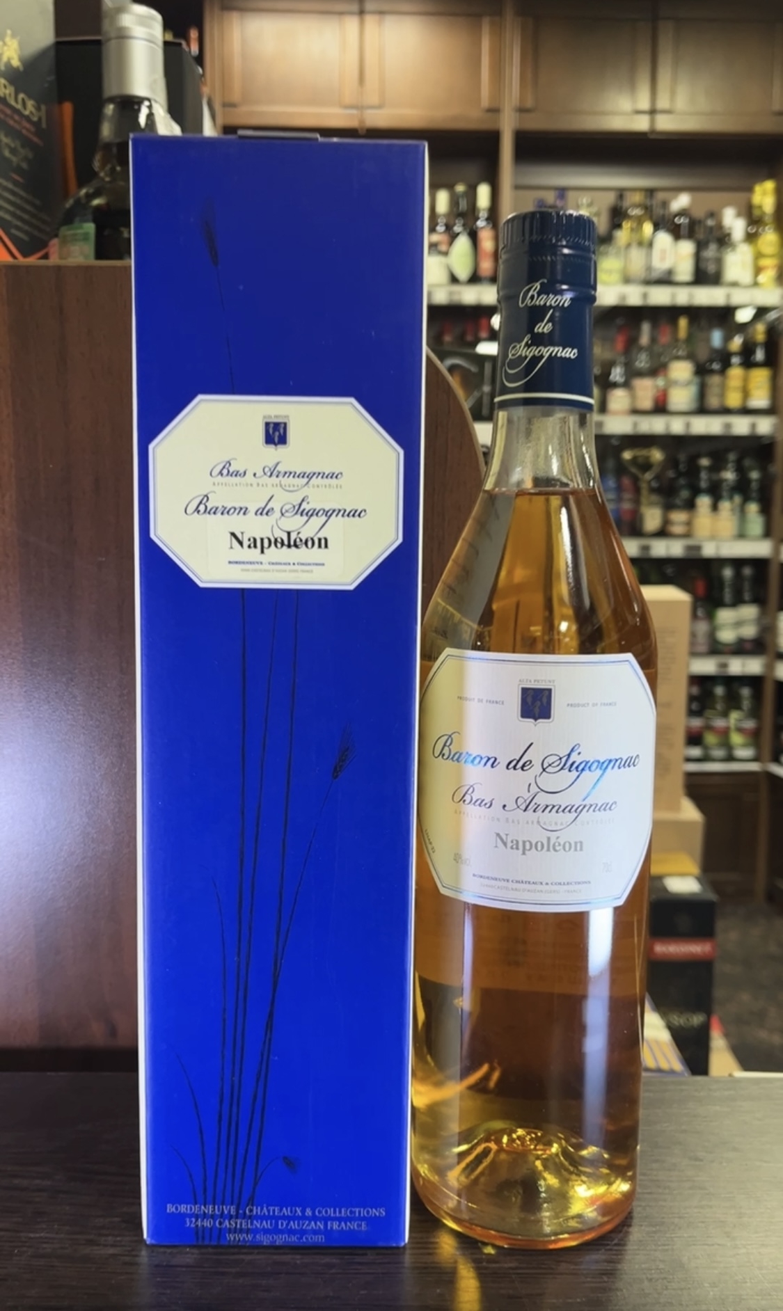 Baron de Sigognac Napoleon Арманьяк Барон де Сигоньяк Наполеон 0.7л