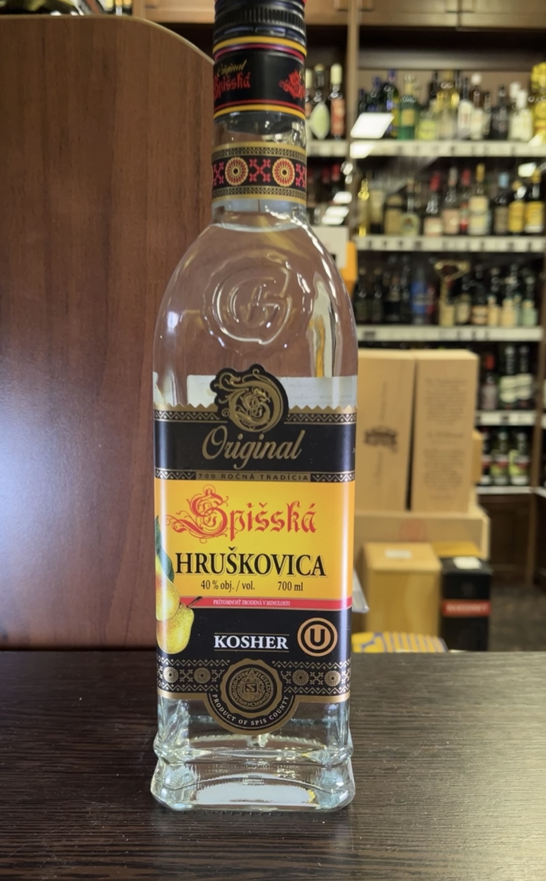Spisska Hruskovica Original Ракия Спишска Грушовица Оригинальная 0.7л