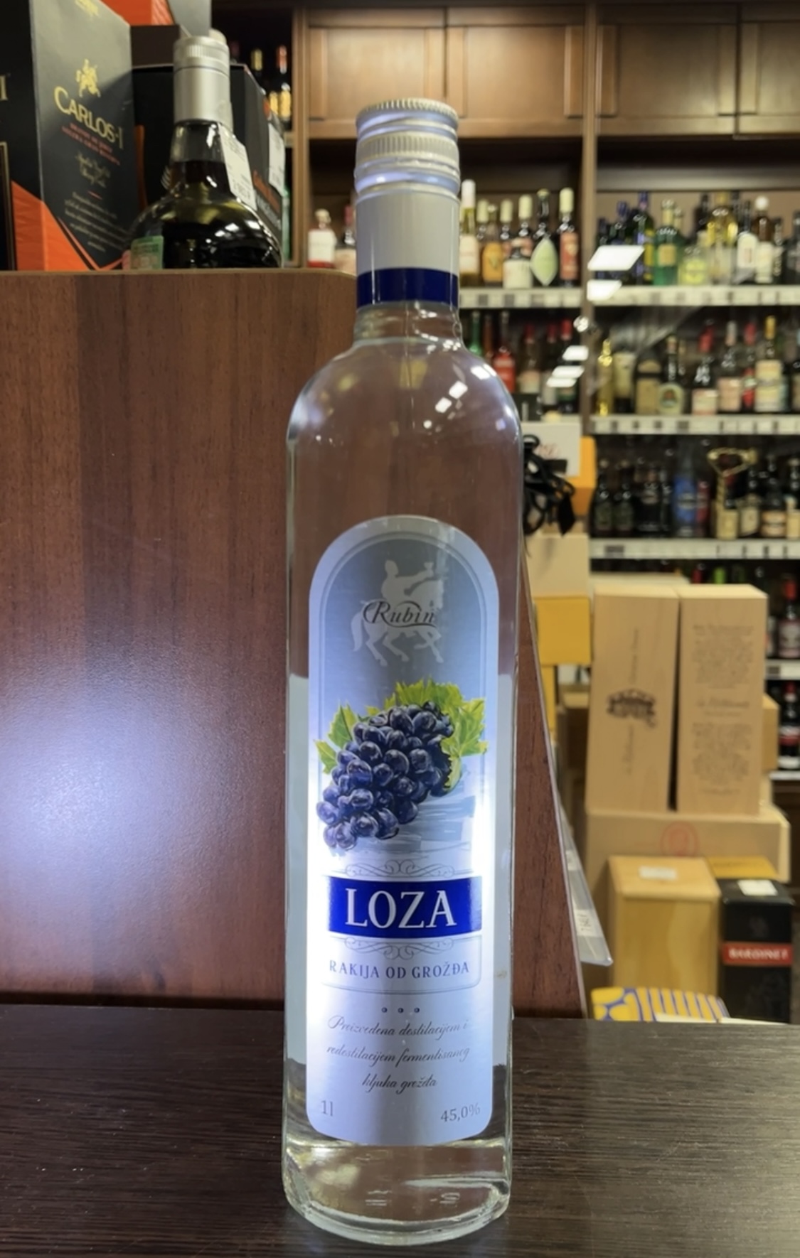 Rubin Loza Ракия Лоза виноградная 1л