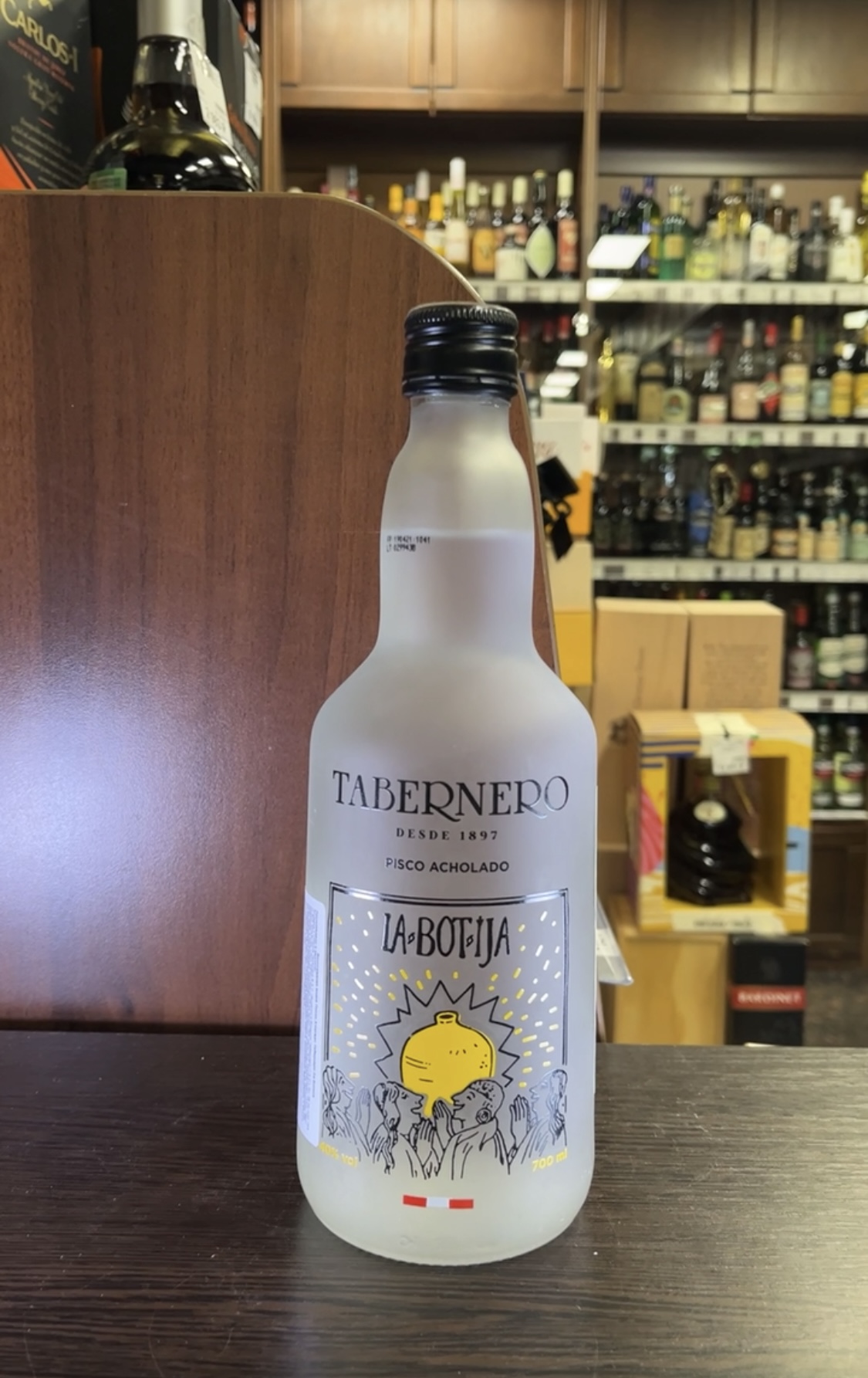 Tabernero La Botija Pisco Acholado Писко Табернеро Ла Ботиха Писко Ачоладо 0.7л