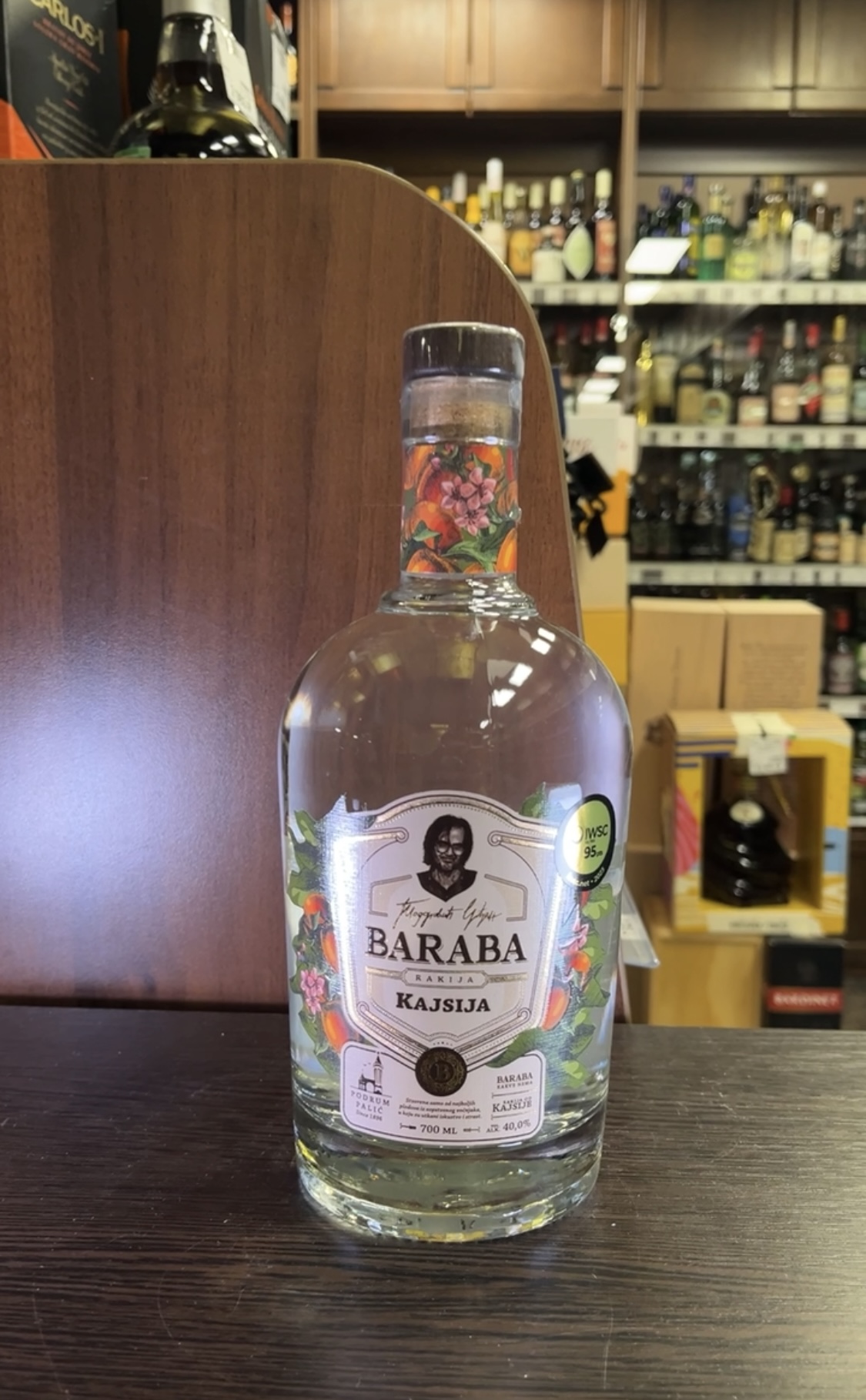 Baraba Kajsija Ракия Бараба Абрикос 0.7л