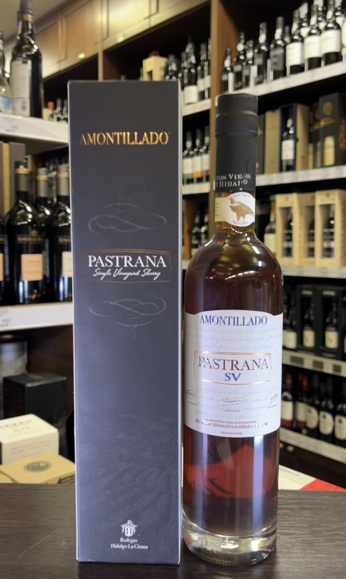 Херес Pastrana SV Amontillado херес Пастрана СВ Амонтильядо