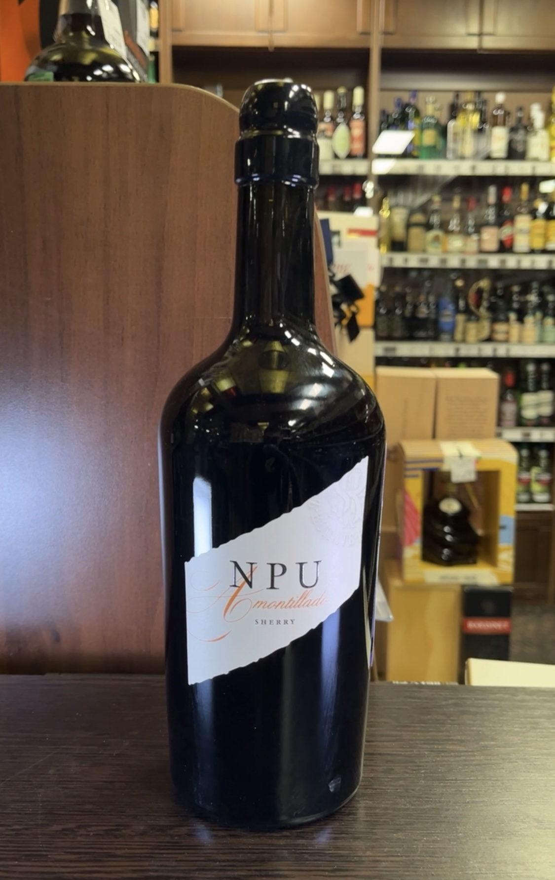 Sanchez Romate NPU Amontillado Херес Амонтильядо НПУ Спешл Резерв Ромате 0.75л
