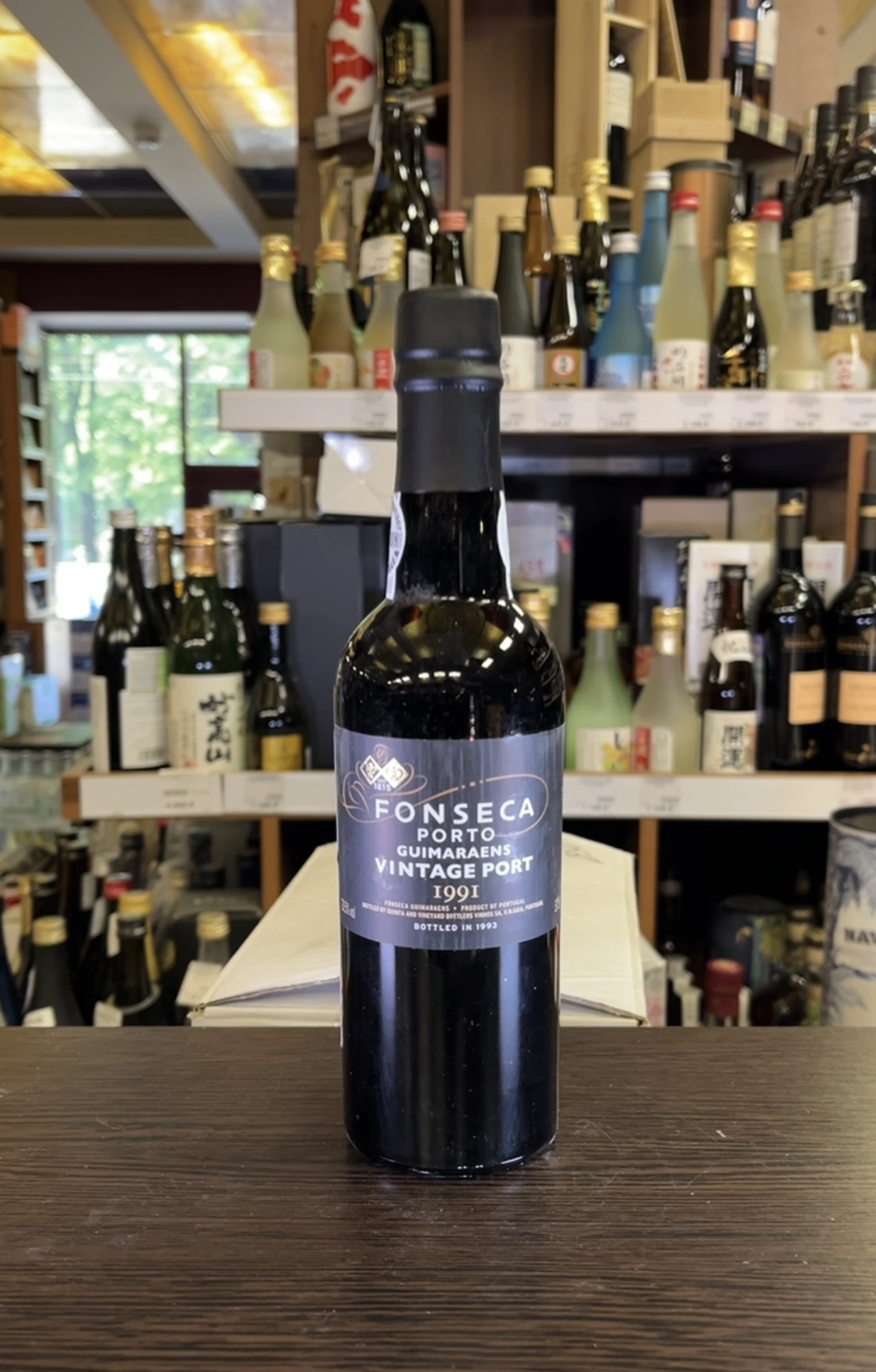 Fonseca Guimaraens Vintage Port 1991 Портвейн Фонсека Гимарайнш Винтаж Порт 1991г 0.375л