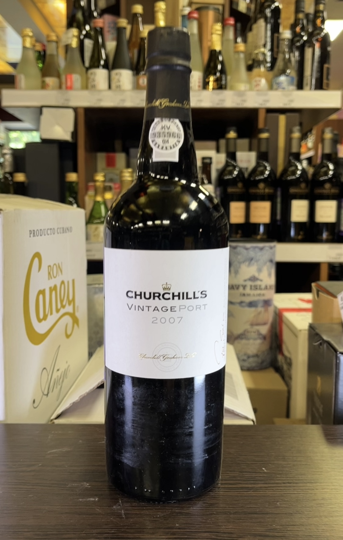 Churchills Vintage Port 2007 Портвейн Черчильс Винтаж Порт 2007г 0.75л