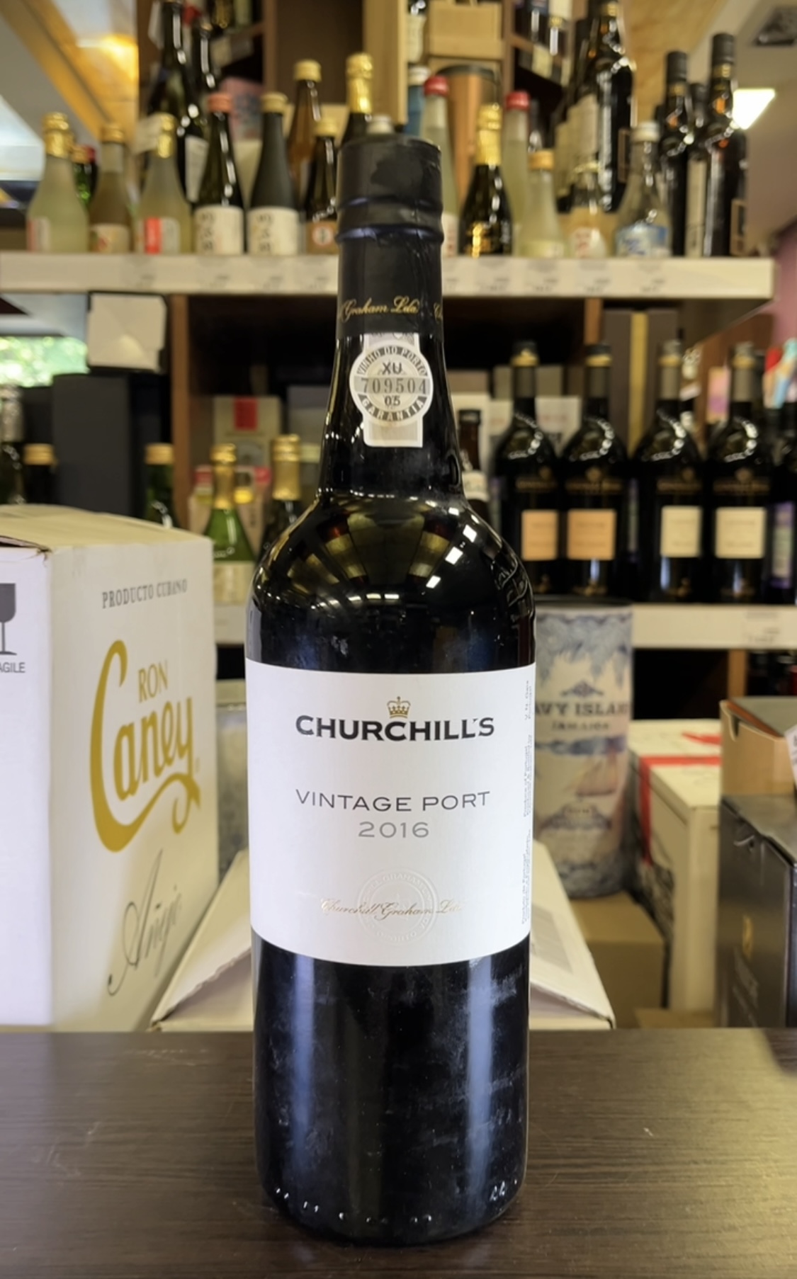 Churchills Vintage Port 2016 Портвейн Черчильс Винтаж Порт 2016г 0.75л
