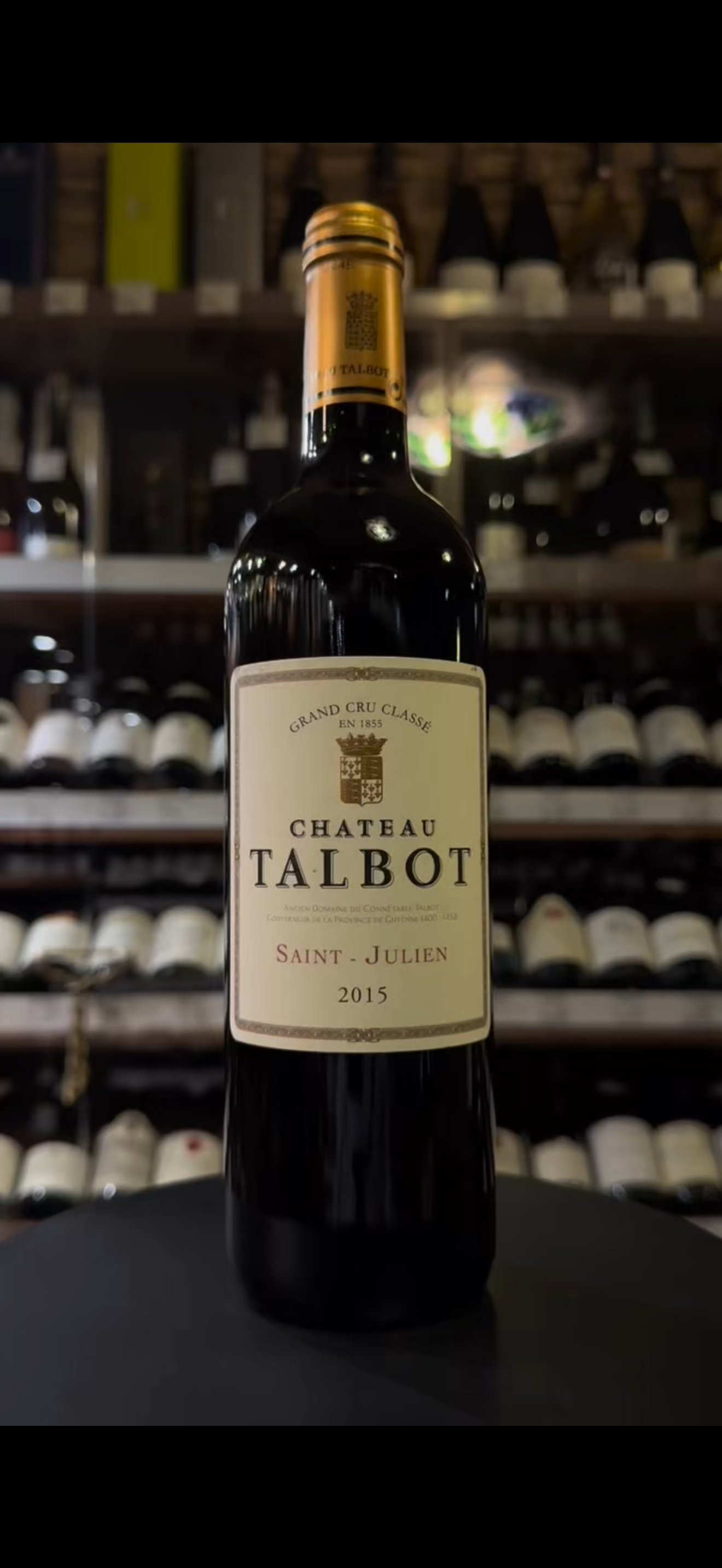 Видео Chateau Talbot St-Julien Французское вино Шато Тальбо 2015 года